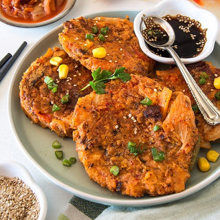 Vegane Kimchi Pancakes Vegane Kimchi Pancakes
