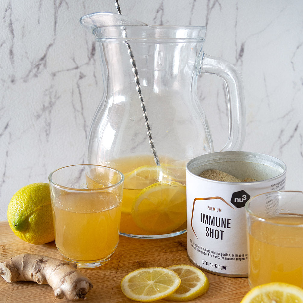 Ingwer-Shot-Rezept mit Zitrone - für volle Power! | nu3Kitchen