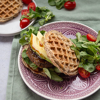 Low Carb Waffeln - herzhafter Snack Low Carb Waffeln - herzhafter Snack