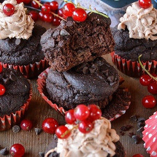 Schoko Low Carb Cupcakes Schoko Low Carb Cupcakes