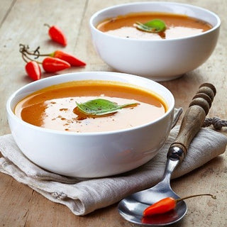 Almased-Suppe mit feuriger Paprika Almased-Suppe mit feuriger Paprika