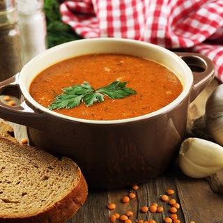 Italienische Tomatensuppe mit Almased Italienische Tomatensuppe mit Almased
