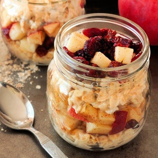 Overnight Oats mit Apfel und Zimt Overnight Oats mit Apfel und Zimt