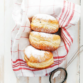 Berliner Pfannkuchen vegan und selbst gebacken! Berliner Pfannkuchen vegan und selbst gebacken!