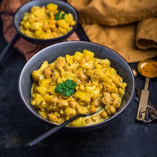 Blumenkohl-Kichererbsen-Curry Blumenkohl-Kichererbsen-Curry
