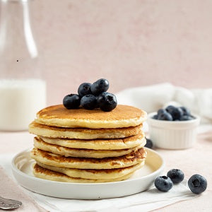 Fluffige Protein-Pancakes mit Vanille Fluffige Protein-Pancakes mit Vanille