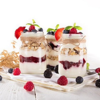 Fruchtige Overnight Oats mit Joghurt Fruchtige Overnight Oats mit Joghurt