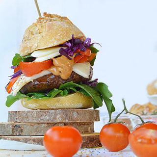 Jackfruit Burger Rezept Jackfruit Burger Rezept