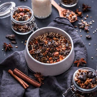 Veganes Granola ohne raffinierten Zucker Veganes Granola ohne raffinierten Zucker