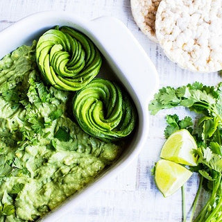 Superfood Guacamole mit Chlorella Superfood Guacamole mit Chlorella