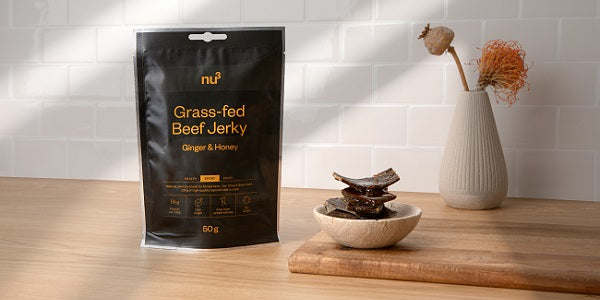nu3 Beef Jerky Ginger & Honey in der Küche