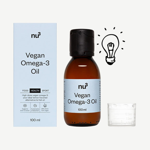 nu3 Omega-3 Öl Vegan
