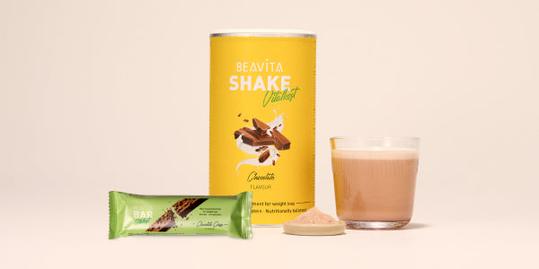 BEAVITA Shake plus Riegel