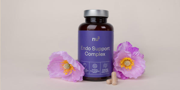 endo support complex mit zwei Kapseln und zwei Blüten