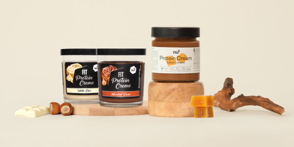nu3 Protein Cream alle drei Sorten