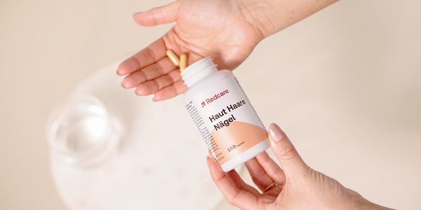 Einnahme von Redcare Haut, Haare, Nägel Kapseln