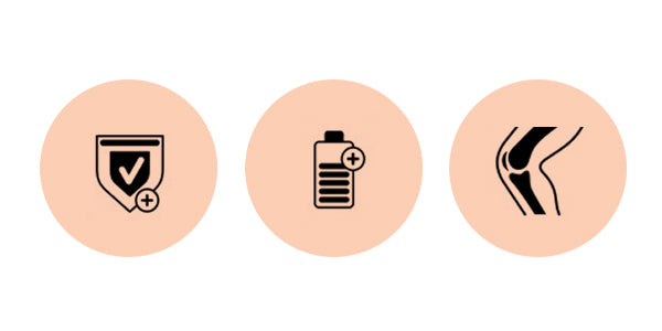 Unterstützung von Immunsystem, Energiestoffwechsel & Knochen
