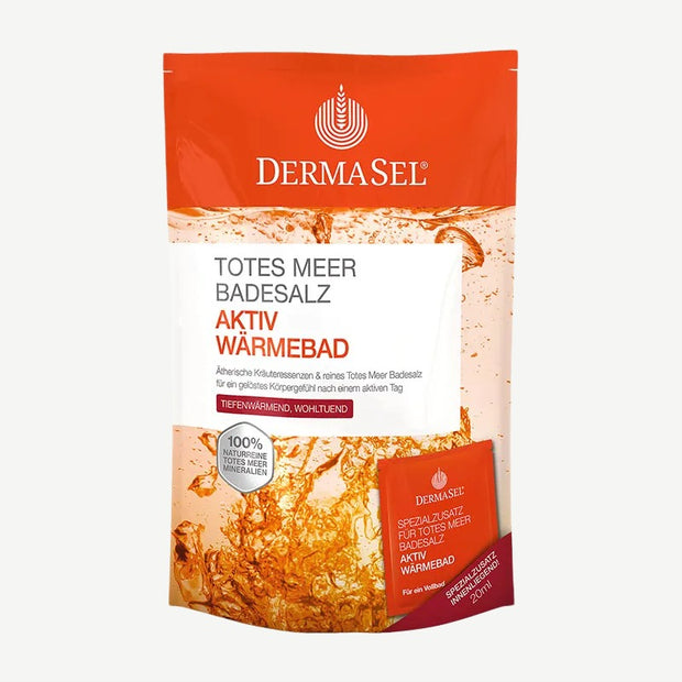 DermaSel Totes Meer Badesalz Aktiv Wärmebad