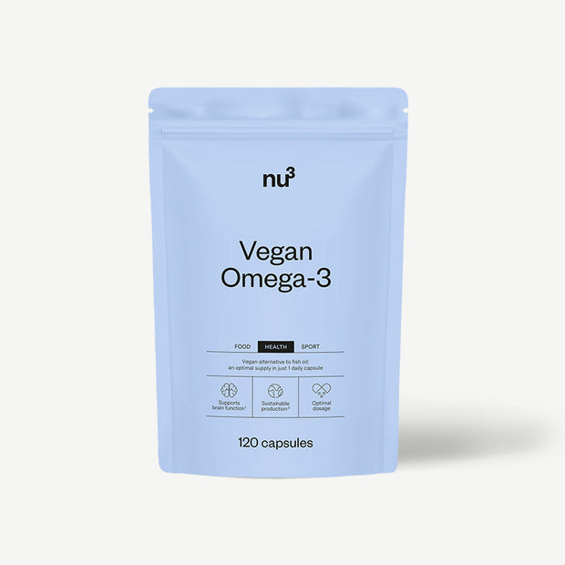 nu3 Omega-3 Algenöl-Kapseln, vegan