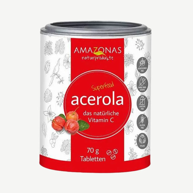 AMAZONAS Naturprodukte Acerola Lutschtabletten