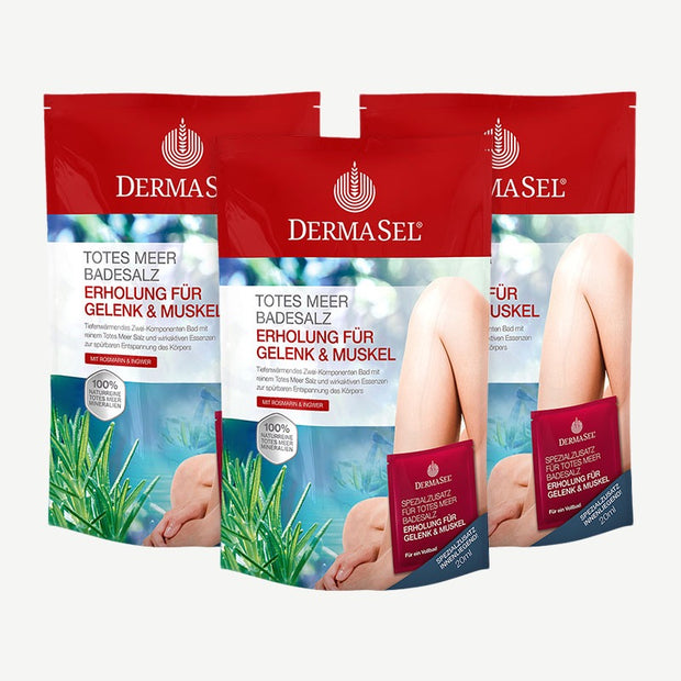 DermaSel Totes Meer Badesalz Erholung für Gelenk & Muskel