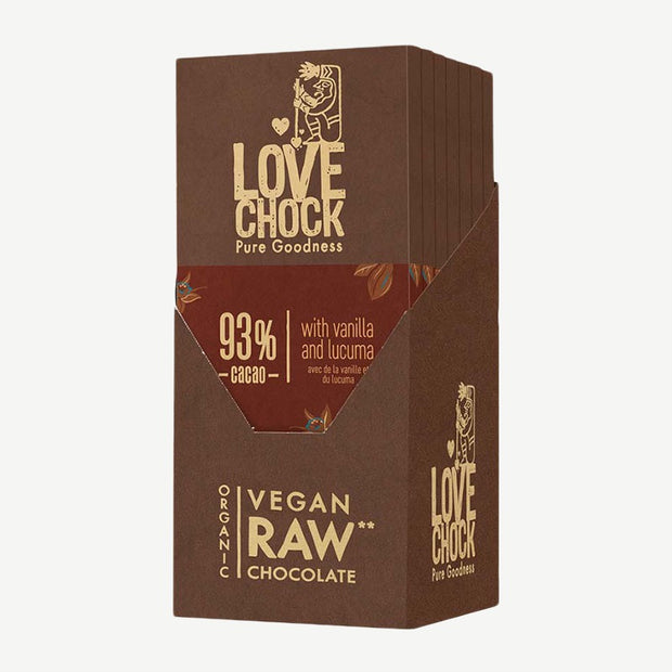 Lovechock Bio rohe Schokolade