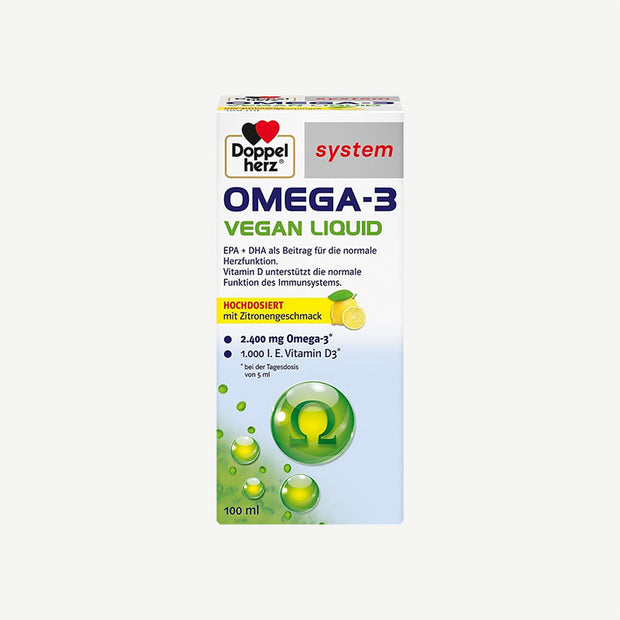 Doppelherz® system Omega-3 vegan Algenöl flüssig