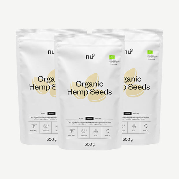 nu3 Bio Hanfsamen, geschält