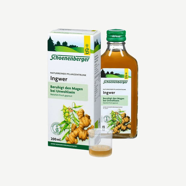 Schoenenberger Ingwer, Saft