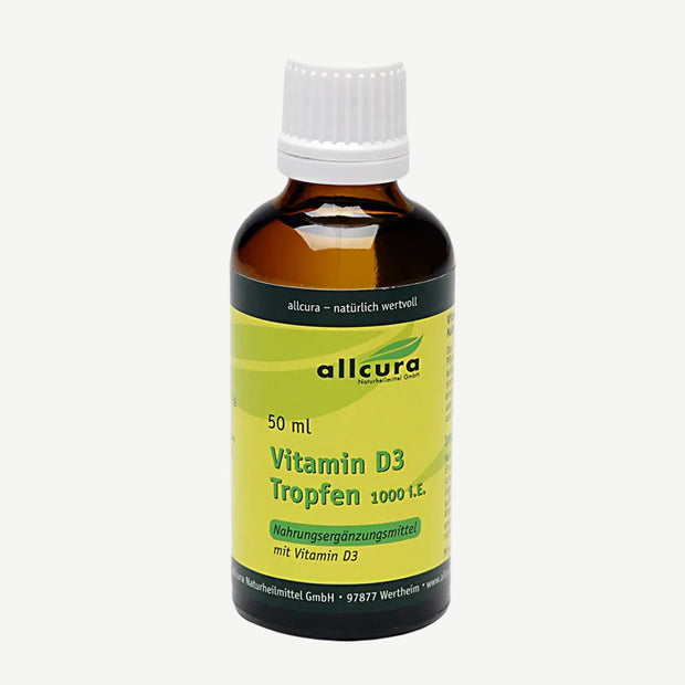 allcura Vitamin D3 Tropfen 1000 i.E.