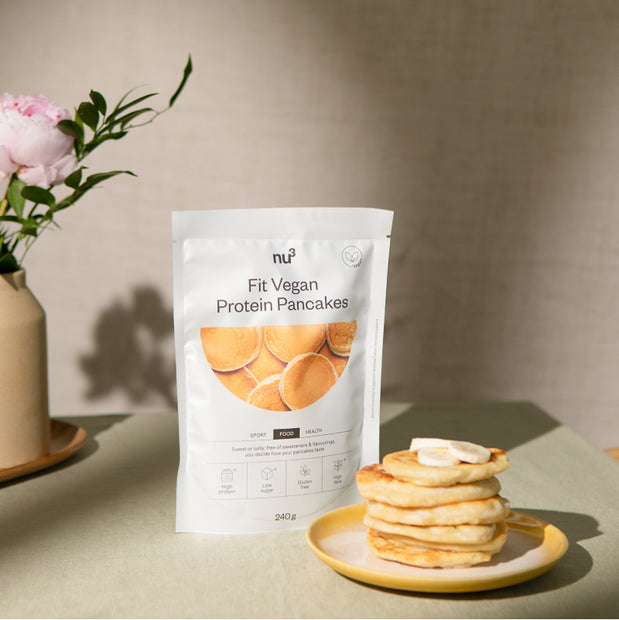 nu3 Pancakes mit Banane