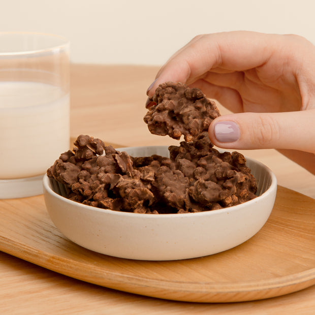 Hand hält Fit Crossie