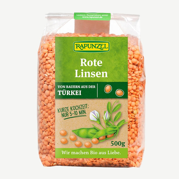 RAPUNZEL Bio Rote Linsen