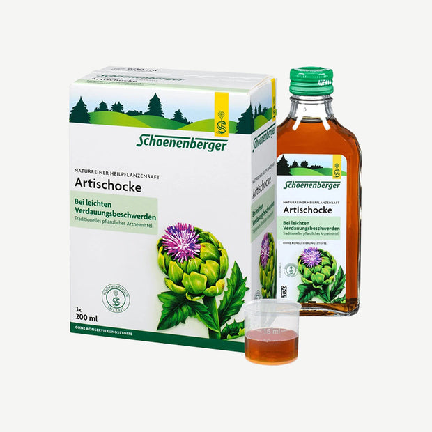 Schoenenberger Artischocke, Saft