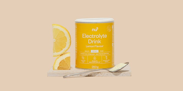 nu3 Elektrolyte Drink Pulver Lemon