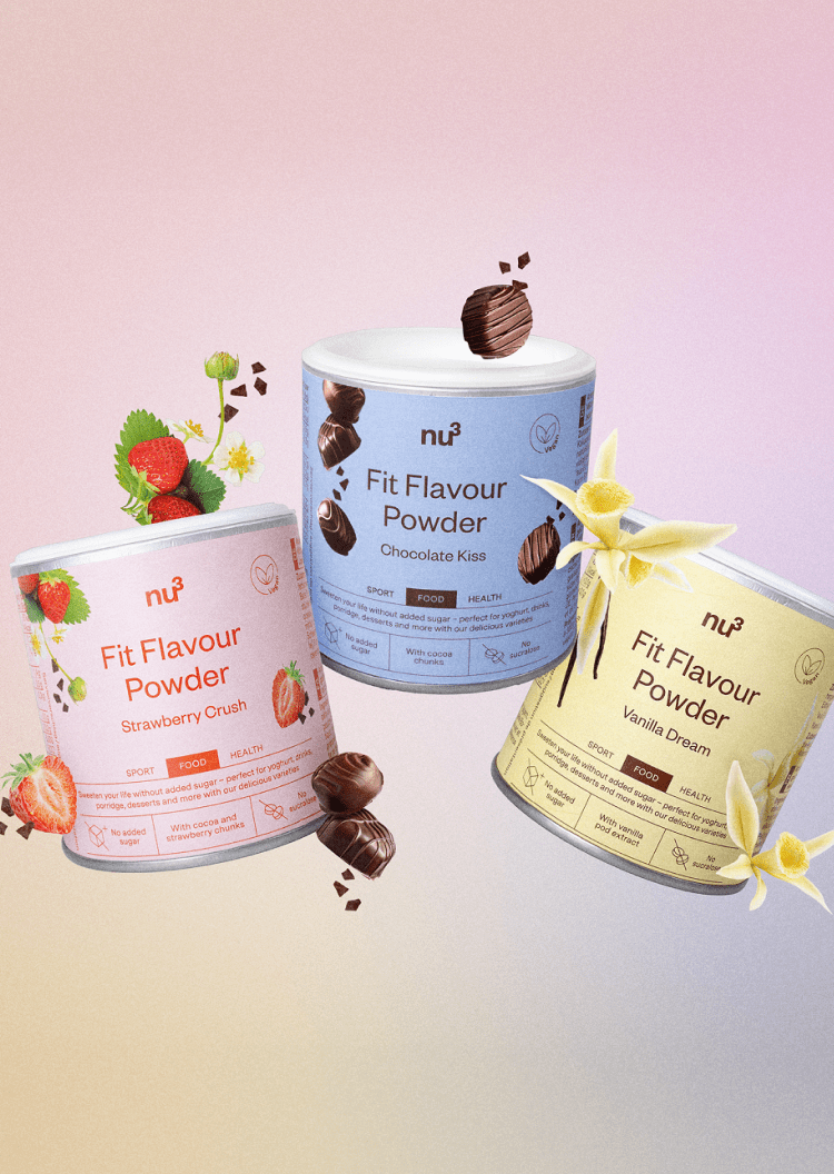 3 Sorten nu3 Fit Flavour Powder