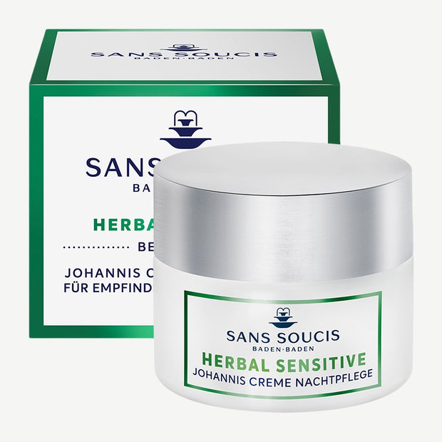 SANS SOUCIS SENSITIVE Johannis Creme Nachtpflege