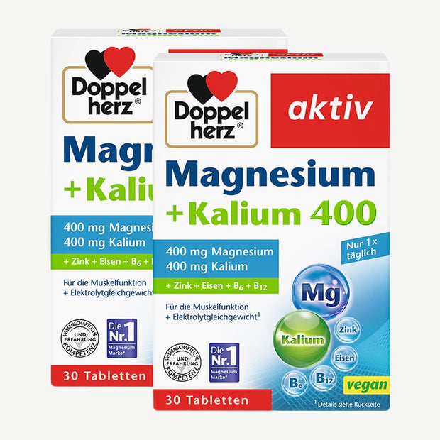 Doppelherz Magnesium 400 + Kalium