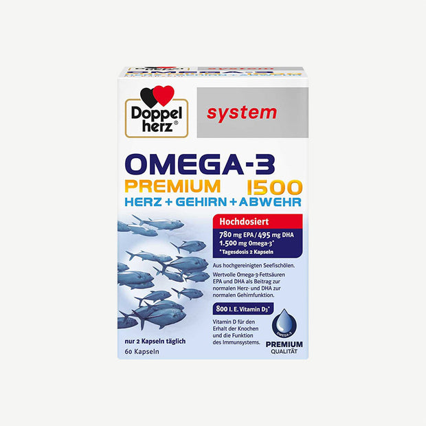 Doppelherz® system Omega-3 Premium 1500