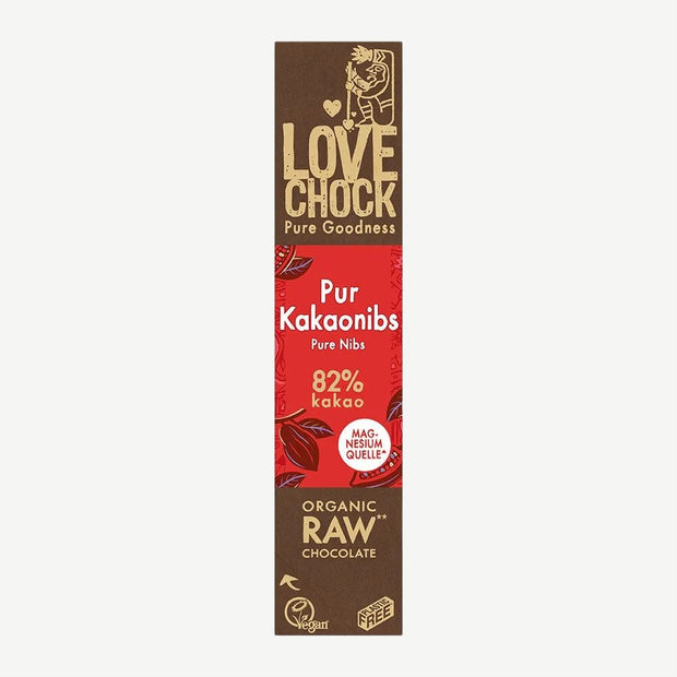 Lovechock rohe Bio-Schokolade Bars
