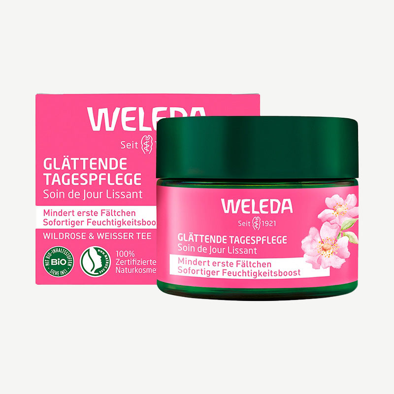 Weleda Glttende Tagespflege Wildrose & Weier Tee bei nu3 | nu3 Weleda Glttende Tagespflege Wildrose & Weier Tee bei nu3 | nu3