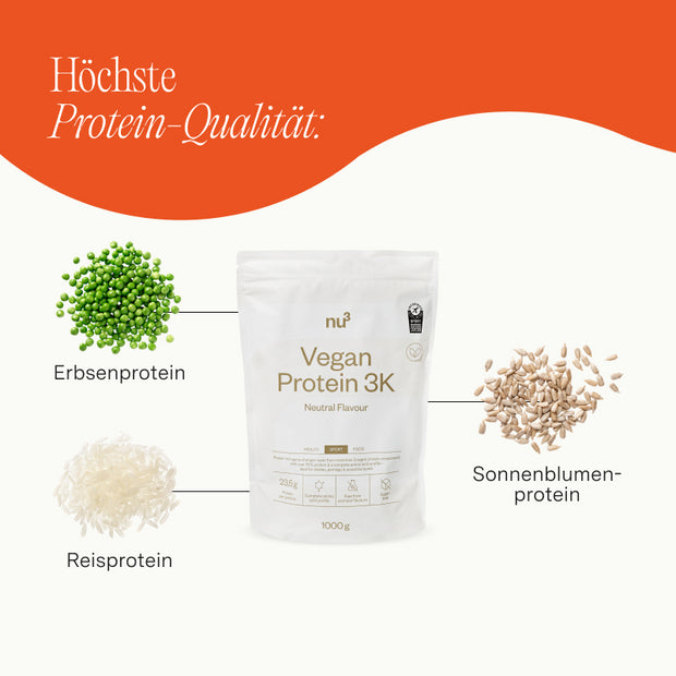 nu3 Vegan Protein 3K