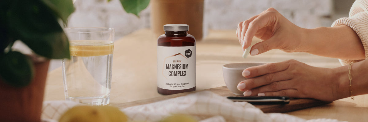 Komplex mit Magnesium-Trio