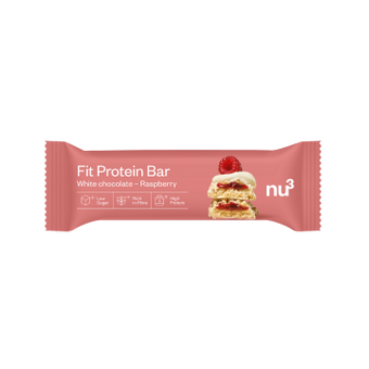nu3 Fit Protein Bar  White Chocolate-Raspberry