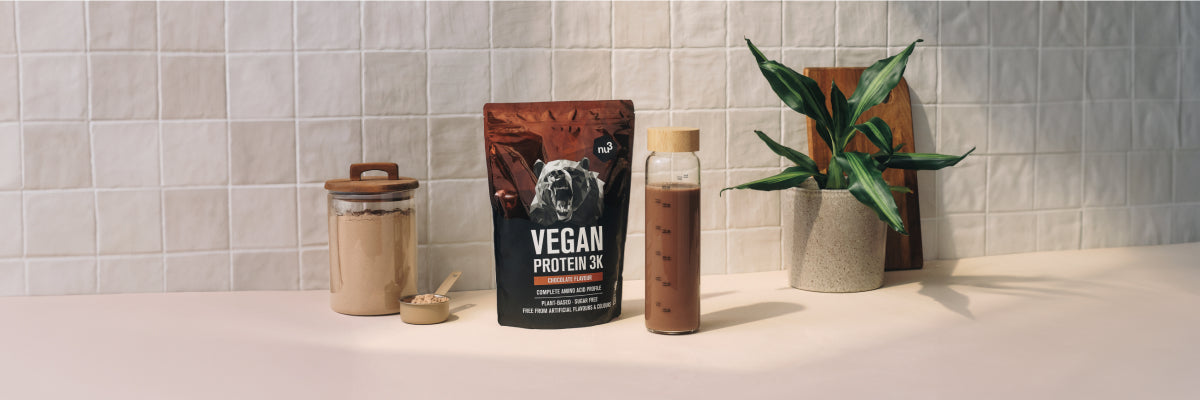 Veganer Protein-Hero