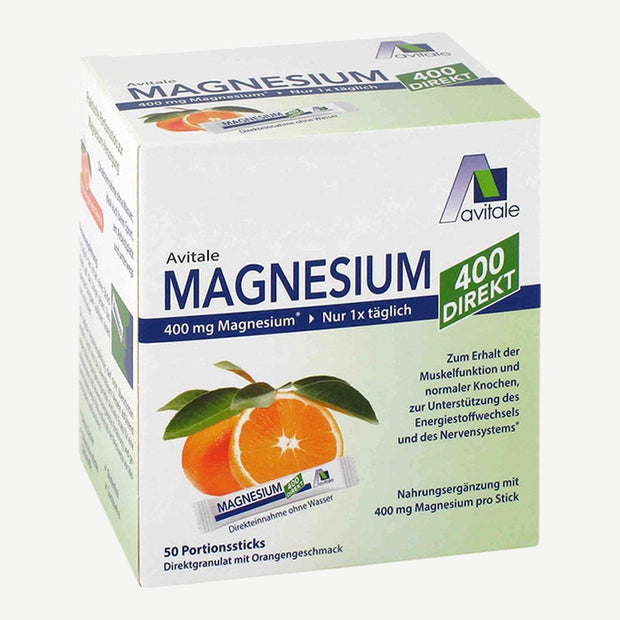 Avitale Magnesium 400 DIREKT, Orange