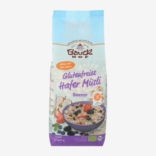 Bauckhof Bio Glutenfreies Hafermüsli