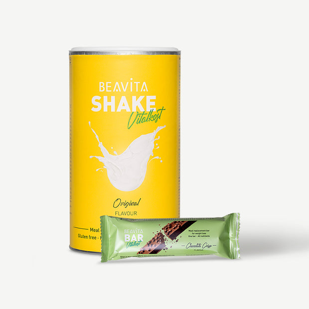 BEAVITA Probierpaket: Diät-Shake + Riegel