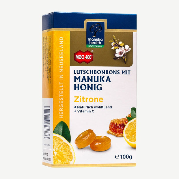 Manuka Health Manuka-Honig Bonbons, Zitrone