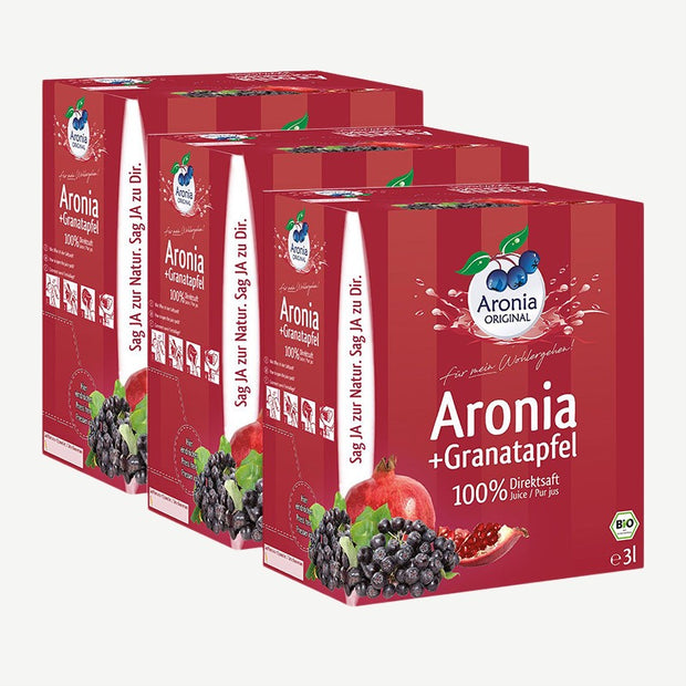 Aronia Original Bio Aronia + Granatapfelsaft